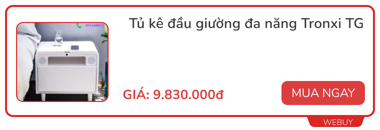 Tuyển tập đồ nội thất đa năng cho người lười, chỉ ngồi một chỗ cũng làm được đủ việc - Ảnh 6.