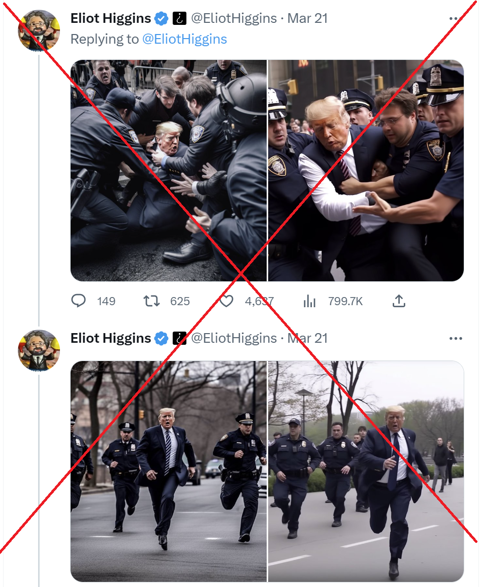 Sự thật về bức ảnh cựu TT Trump bị bắt giữ: Khả năng 'đánh lừa' của công nghệ Deepfake đáng sợ tới mức nào? - Ảnh 1.