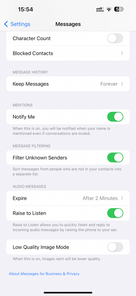 Hướng dẫn cách chặn các tin nhắn rác và lừa đảo trên iPhone - Ảnh 2.