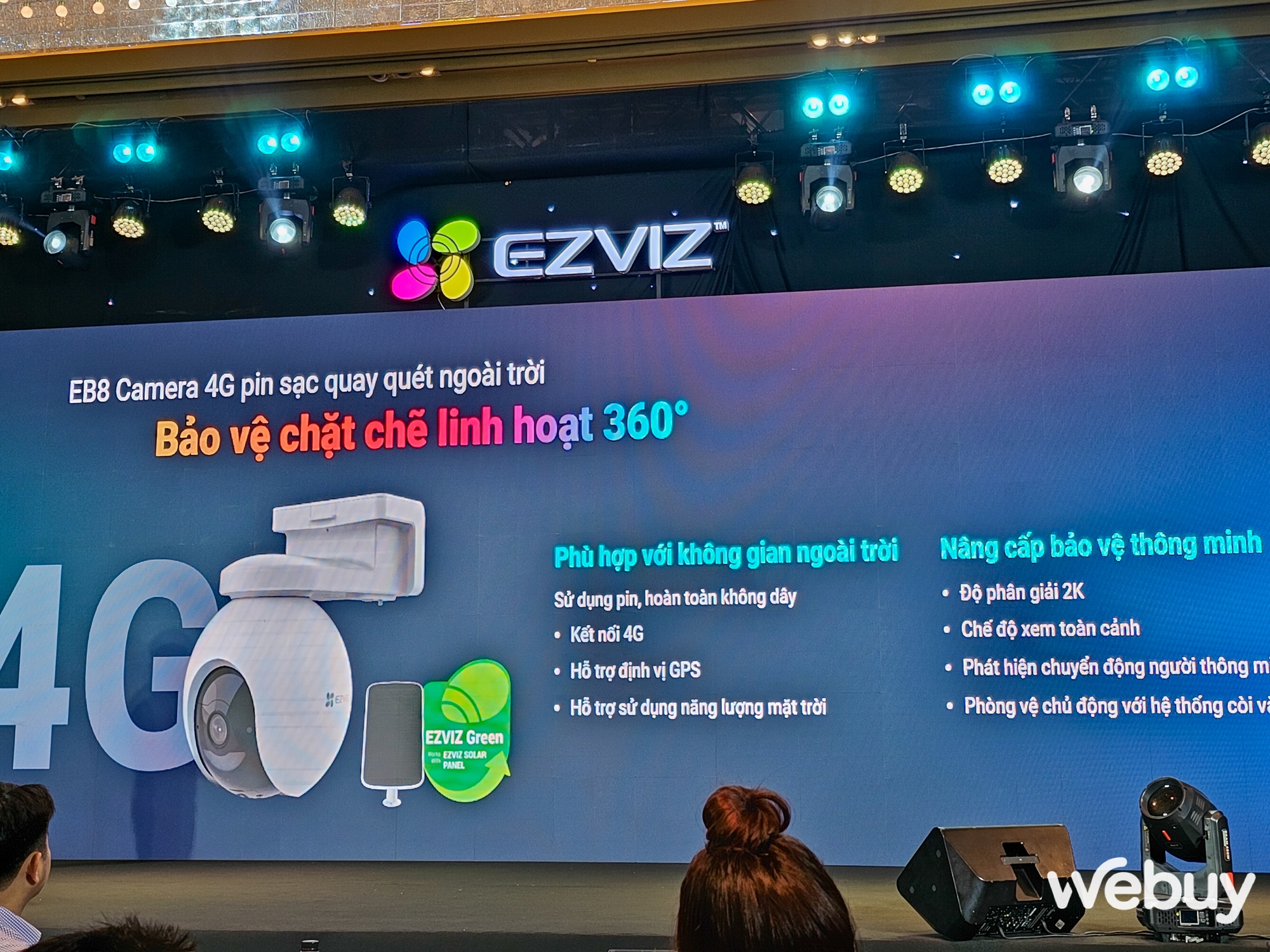 EZVIZ ra mắt loạt sản phẩm mới: Camera giám sát tích hợp 4G, Robot hút bụi tự động, cây lau nhà thông minh cùng nhiều thiết bị quản lý Smarthome khác - Ảnh 4.
