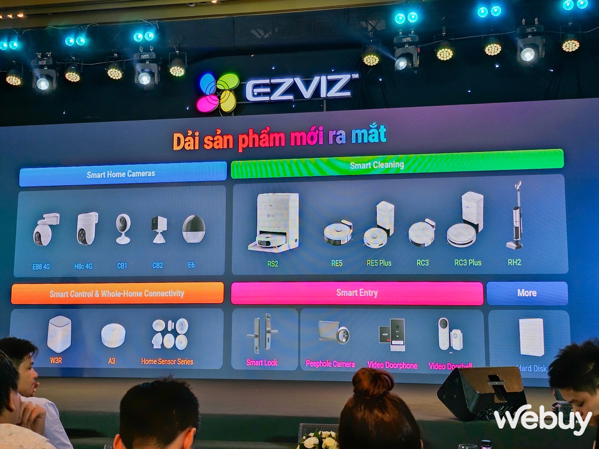 EZVIZ ra mắt loạt sản phẩm mới: Camera giám sát tích hợp 4G, Robot hút bụi tự động, cây lau nhà thông minh cùng nhiều thiết bị quản lý Smarthome khác - Ảnh 1.