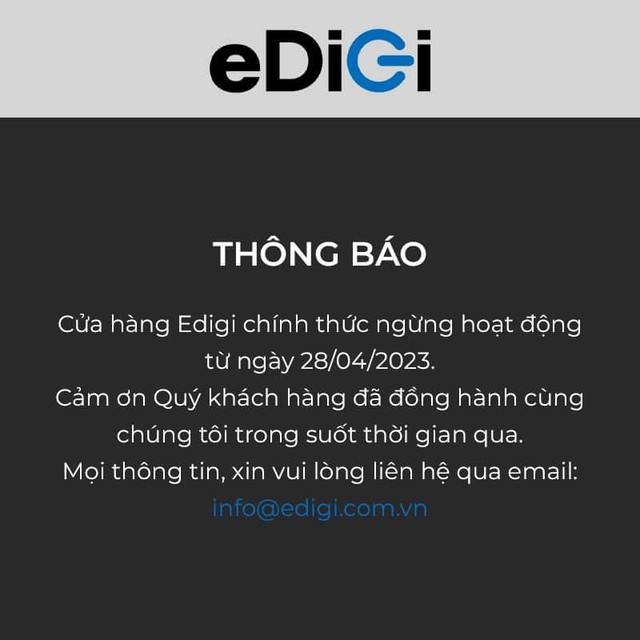 Cửa hàng eDiGi của &quot;vua hàng hiệu&quot; Johnathan Hạnh Nguyễn vừa tuyên bố ngừng hoạt động, sau gần 5 năm bán iPhone sang chảnh ngay cạnh Nhà thờ Đức Bà - Ảnh 2.