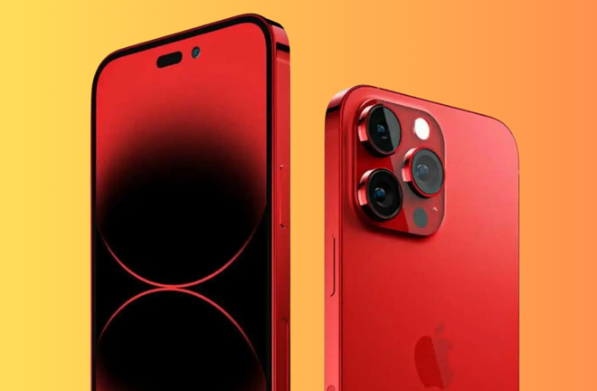 iPhone 15 Pro Max chốt thiết kế camera khác biệt, phiên bản màu đỏ sẽ đặc biệt bắt mắt? - Ảnh 1.