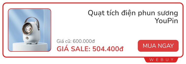 Quạt cây tích điện giá đã rẻ còn đang giảm gần 40%, mua về dùng đỡ lo mất điện bất chợt - Ảnh 8.