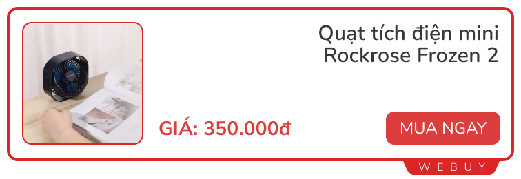 Quạt cây tích điện giá đã rẻ còn đang giảm gần 40%, mua về dùng đỡ lo mất điện bất chợt - Ảnh 9.