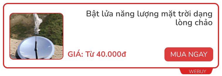 Bật lửa năng lượng mặt trời và loạt sản phẩm hay ho tận dụng nắng nóng, giá từ 40.000đ - Ảnh 3.