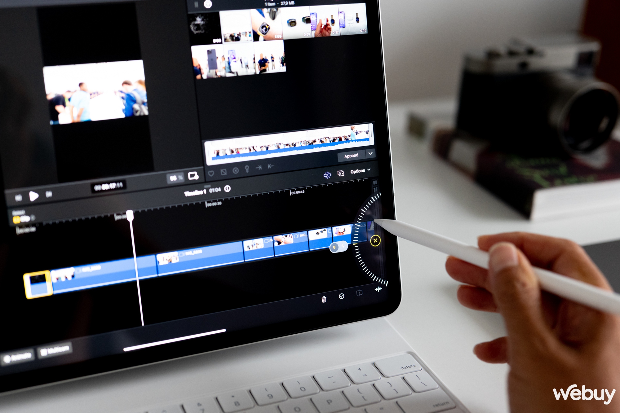 Cảm nhận đầu tiên về Final Cut Pro trên iPad: Dễ dùng, có Apple Pencil 2 là lợi thế - Ảnh 9.