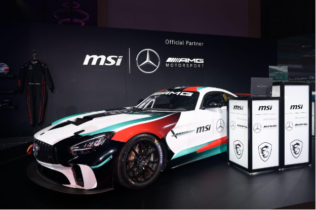 MSI giới thiệu phiên bản laptop hợp tác với Mercedes-AMG tại Computex 2023 - Ảnh 1.