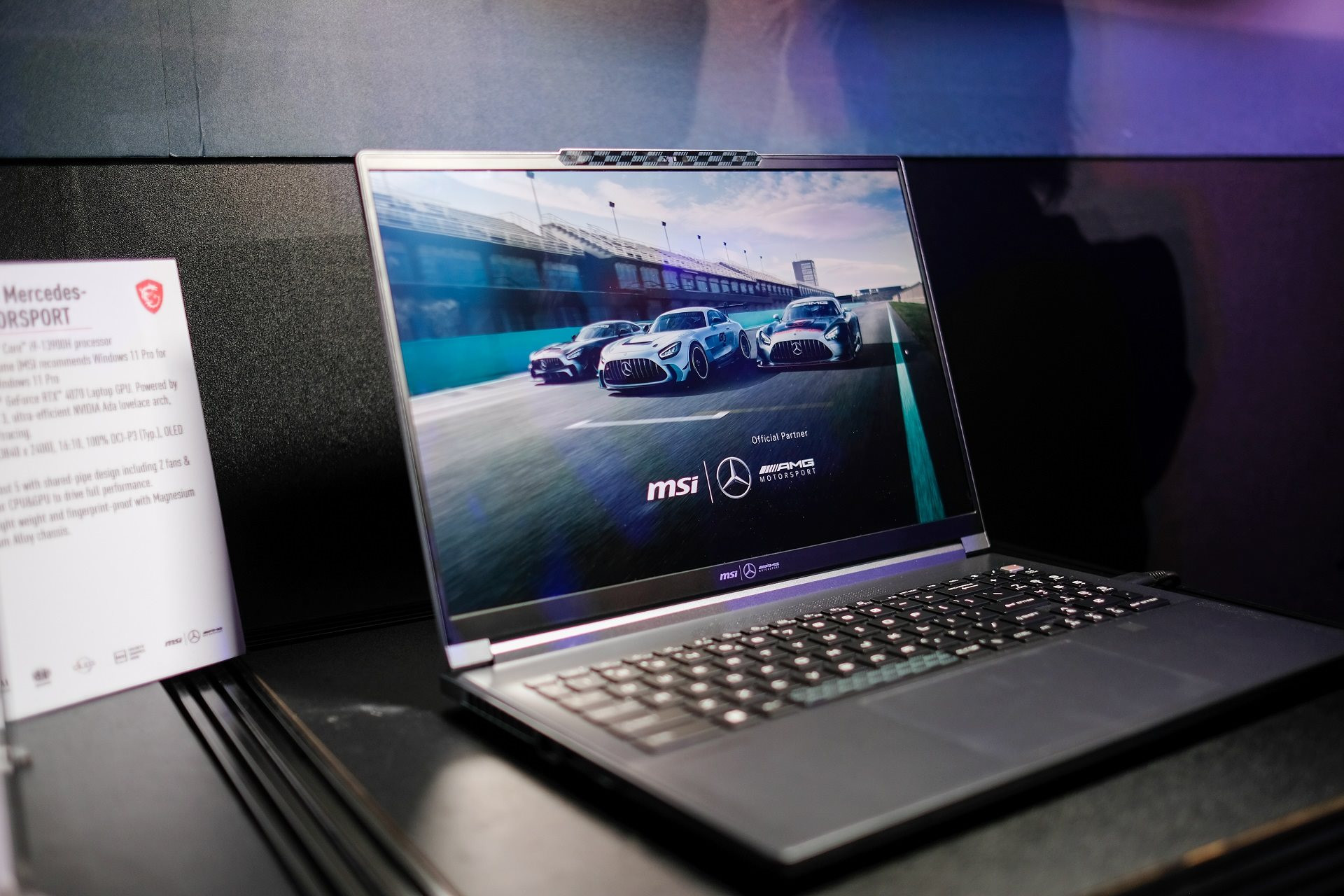 Trải nghiệm laptop của MSI lần đầu hợp tác cùng Mercedes-AMG tại Computex 2023: Xịn và đẹp - Ảnh 7.
