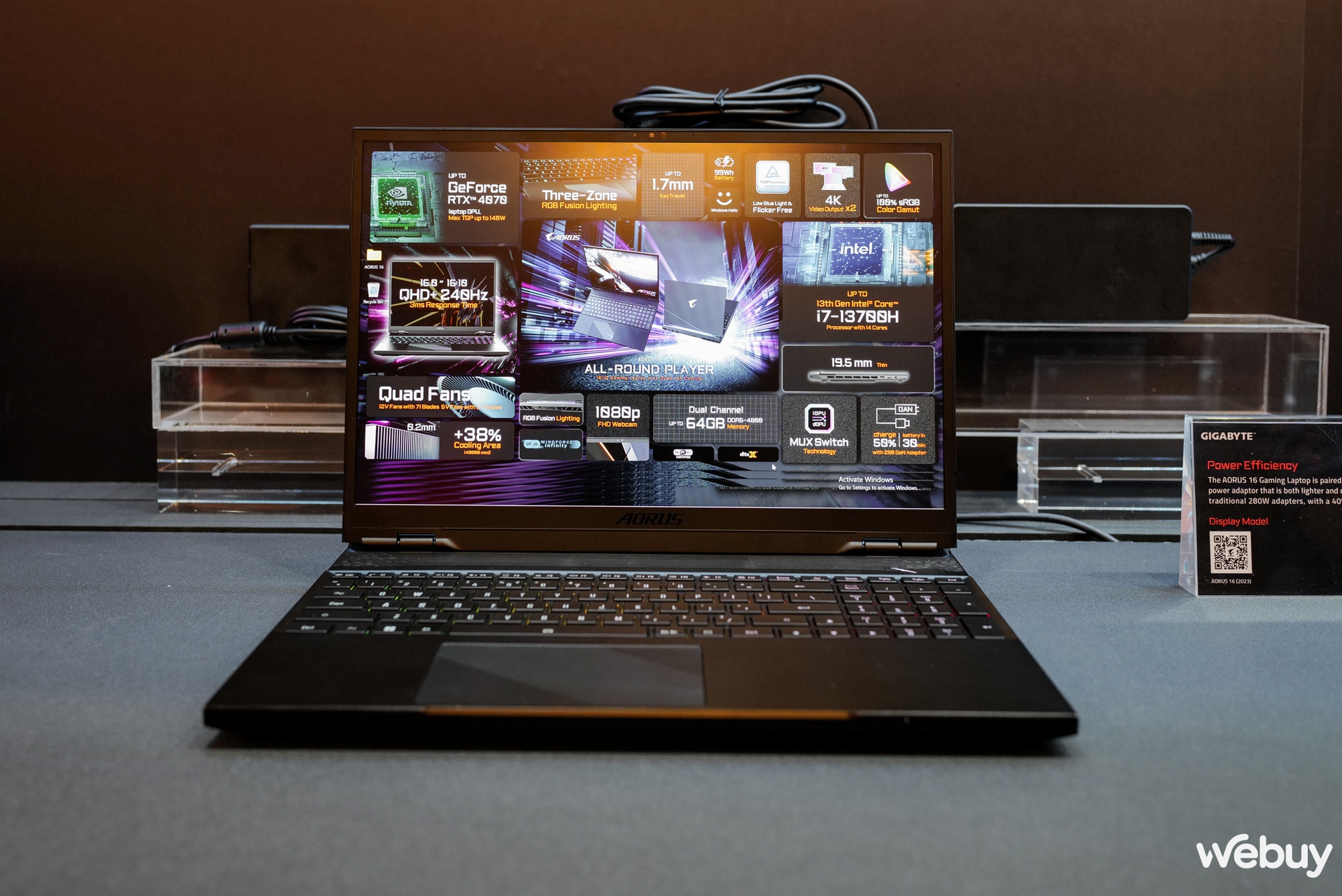 Trên tay bộ 4 laptop Gigabyte AORUS: Đa dạng về kích thước và công nghệ - Ảnh 8.