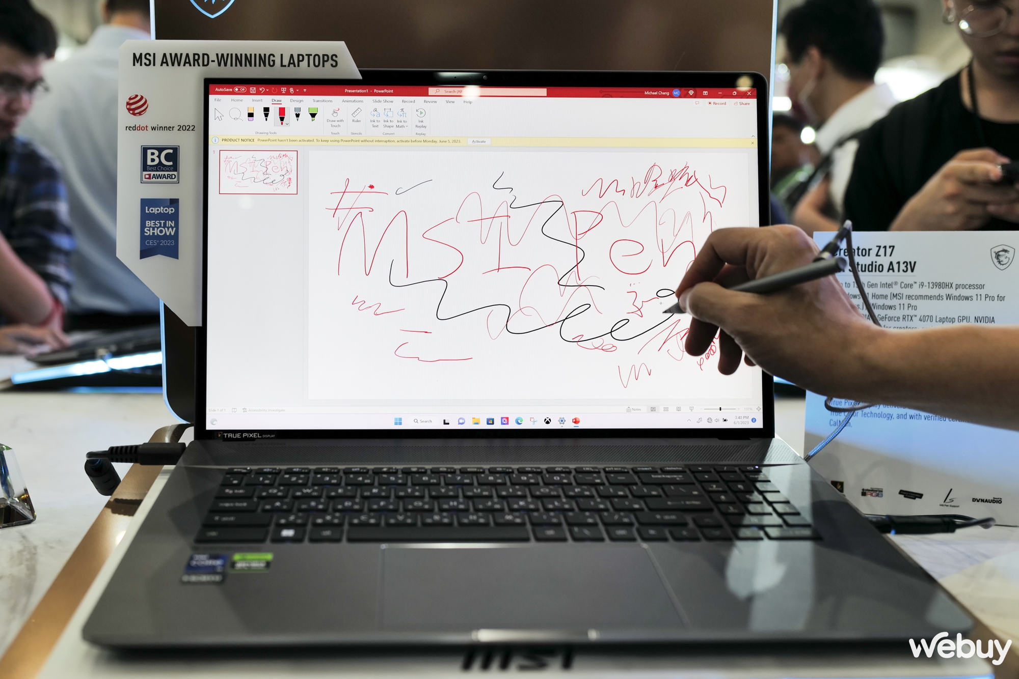 Đây là 4 laptop nổi bật từ MSI vừa ra mắt tại Computex 2023 - Ảnh 19.