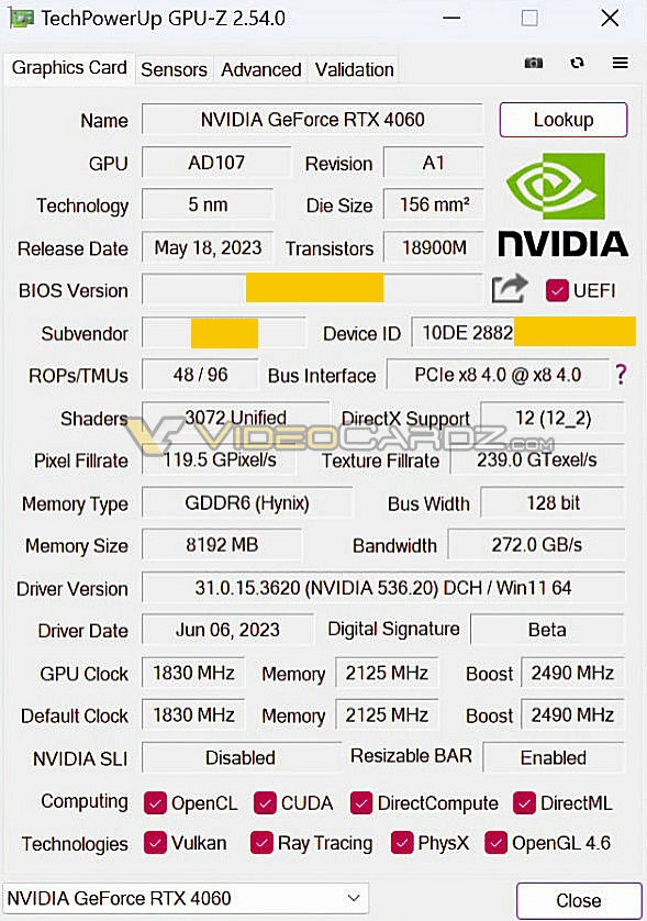 NVIDIA RTX 4060 bản không Ti lộ điểm 3Dmark - Ảnh 2.