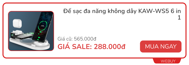 Cận kề 6/6 săn sale gì: Phụ kiện công nghệ lẫn đồ gia dụng giảm giá mạnh, món rẻ nhất chỉ 69.000đ - Ảnh 2.