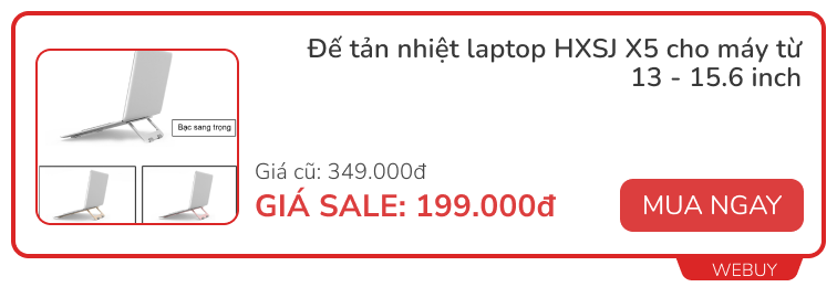 Cận kề 6/6 săn sale gì: Phụ kiện công nghệ lẫn đồ gia dụng giảm giá mạnh, món rẻ nhất chỉ 69.000đ - Ảnh 4.