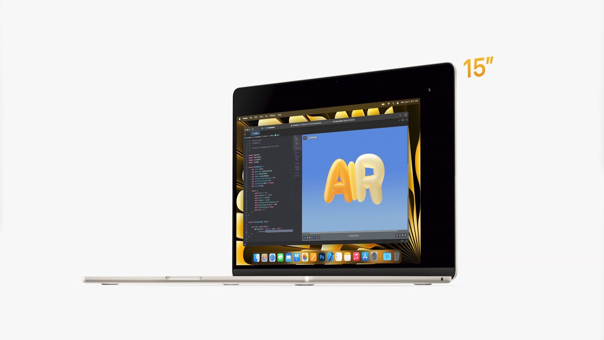 MacBook Air 15 inch chính thức: Mỏng nhất thế giới, chip Apple M2, pin 18 giờ, giá 1299 USD - Ảnh 1.