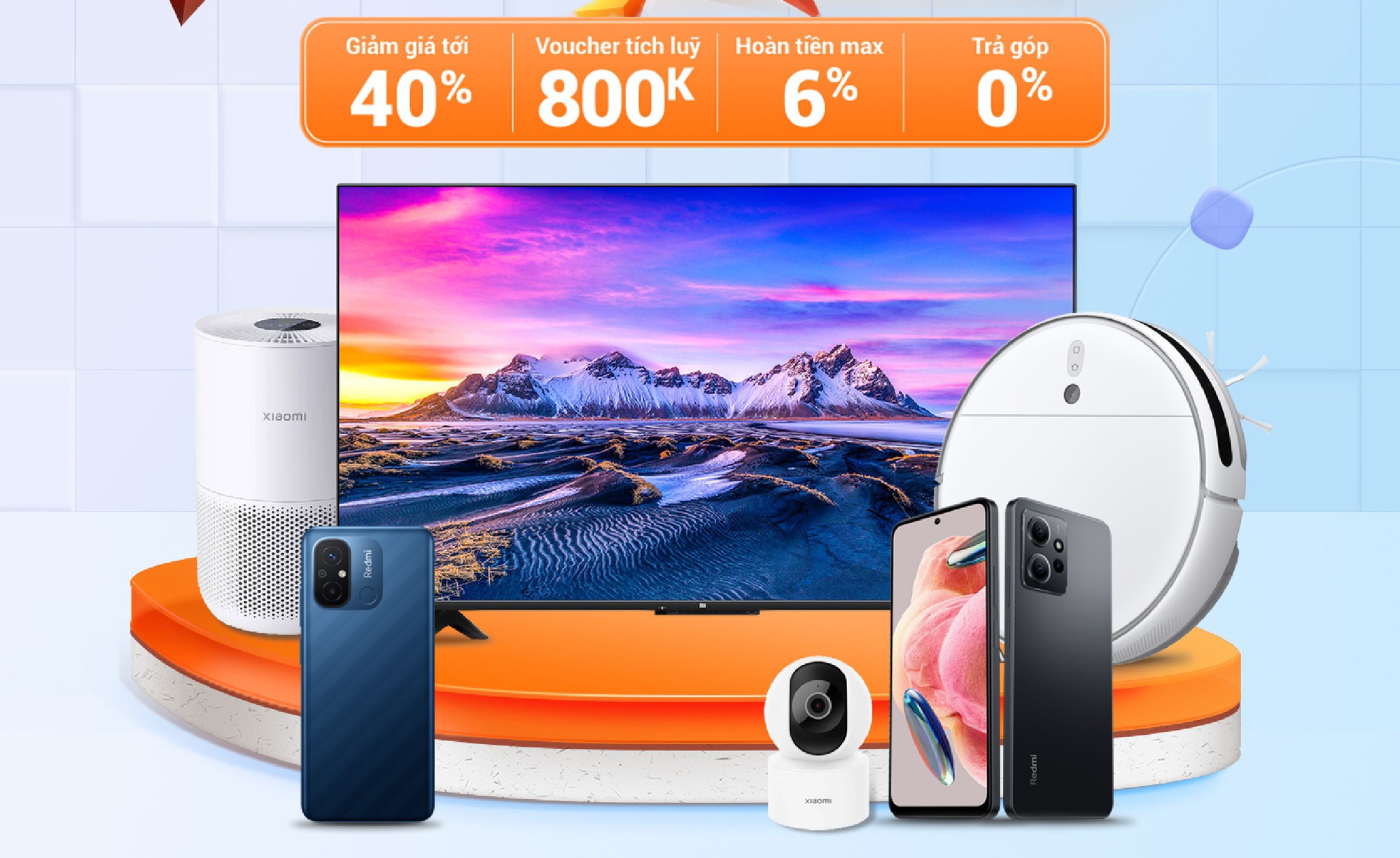 Fan Xiaomi xem ngay loạt điện thoại, đồ gia dụng sắp giảm đến 40% đợt sale ngày đôi 6/6 này - Ảnh 1.