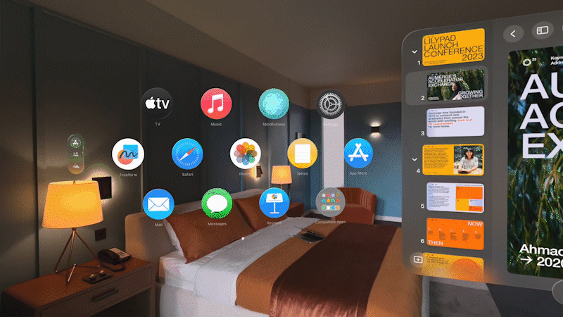 Kính Vision Pro của Apple có thể thay thế tablet, TV, thậm chí cả rạp chiếu phim - Ảnh 2.