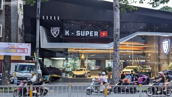 Dàn siêu xe tại showroom K-Super của Phan Công Khanh được di dời đi nơi khác - Ảnh 4.