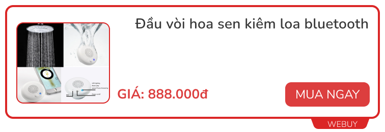 Nâng cấp phòng tắm xịn như khách sạn với đầu vòi hoa sen tích hợp loa bluetooth và loạt phụ kiện hay ho, giá từ 181.000đ - Ảnh 10.