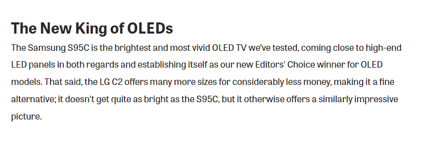 Làm thế nào mà vừa ra mắt 1 năm, S95C đã trở thành “vua OLED”? - Ảnh 1.