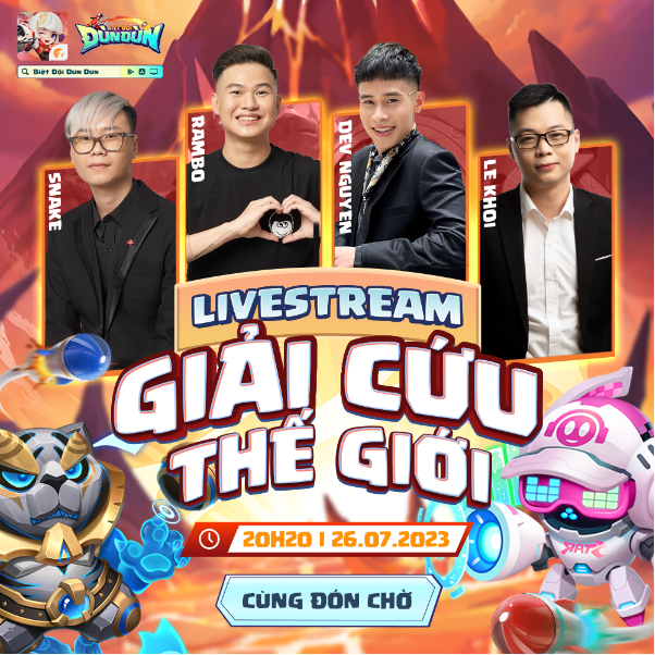 Khi chúa hề làng streamer game đụng độ tựa game vui nhộn Biệt Đội Đùn Đùn - Ảnh 2.