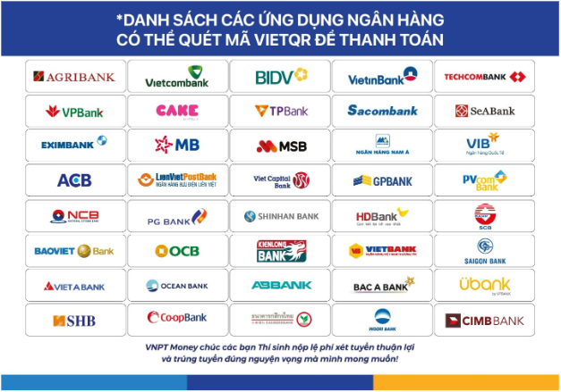 Lớn tiếng đóng học phí ngay tức khắc bằng cách quét mã VietQR với VNPT Money