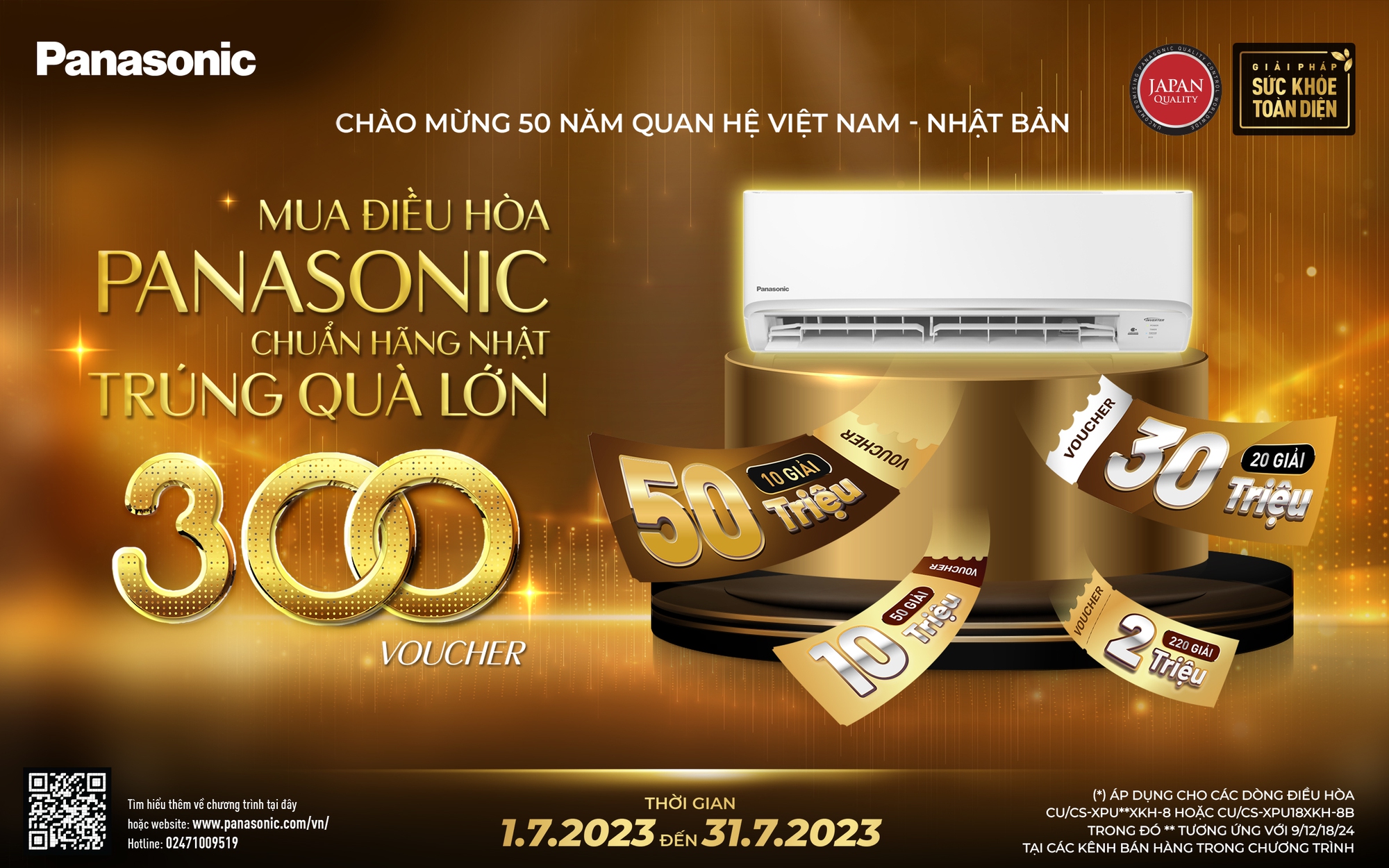 Mua điều hòa Panasonic chuẩn Nhật - 300 voucher đón hè cực chất - Ảnh 1.