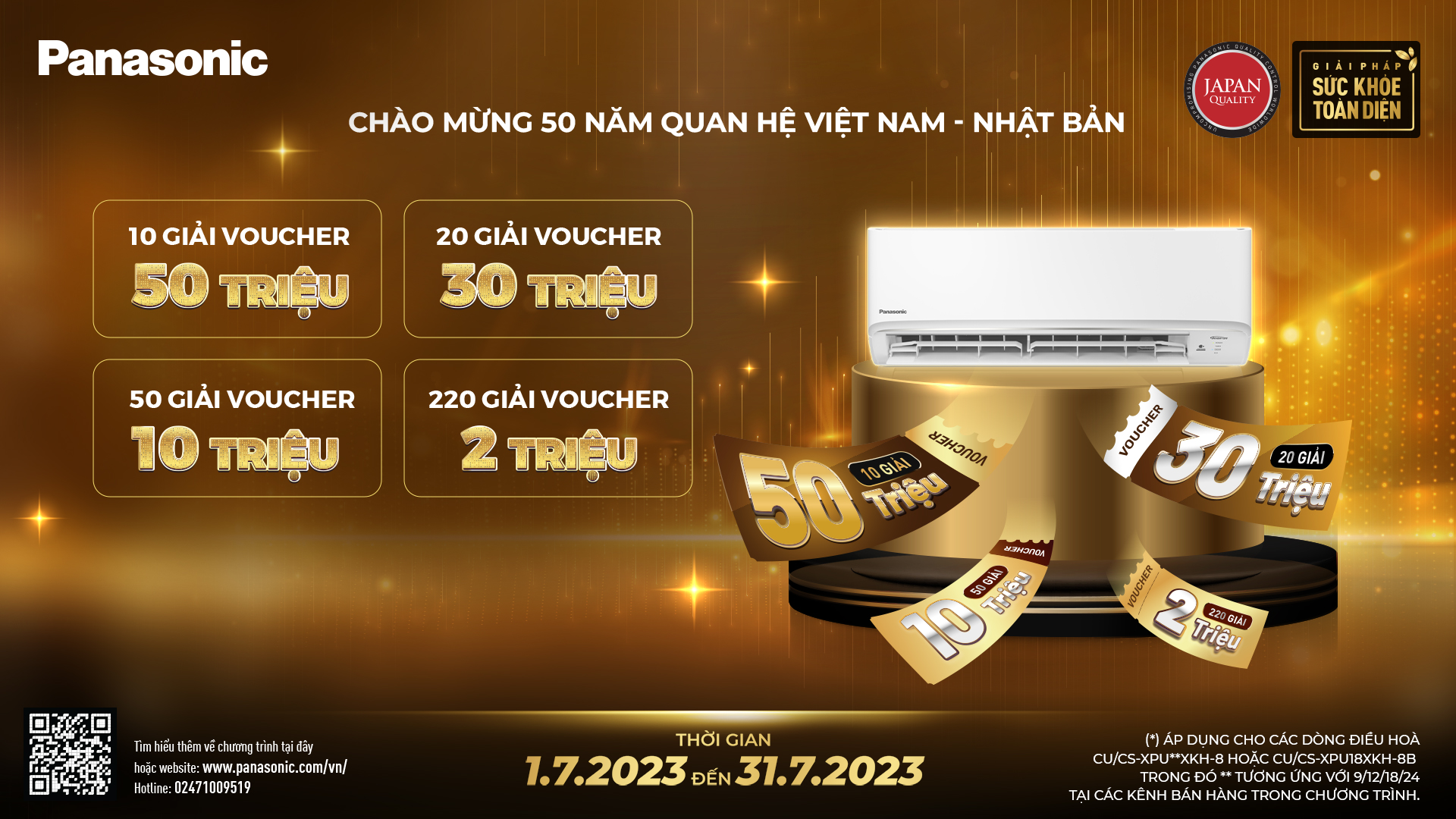 Mua điều hòa Panasonic chuẩn Nhật - 300 voucher đón hè cực chất - Ảnh 2.