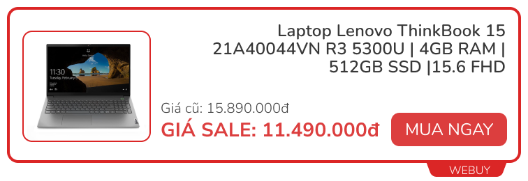 Giữa tháng bạt ngàn deal xịn: Laptop chỉ từ 4,99 triệu đồng, loạt phụ kiện công nghệ sale đến 50% - Ảnh 1.