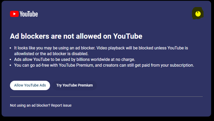 Cấm xem video chưa đủ, Youtube áp dụng thêm biện pháp mạnh tay nếu người dùng vẫn 'ngoan cố' dùng trình chặn quảng cáo - Ảnh 1.