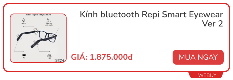 Dùng thử kính thông minh hàng Việt giá 1,8 triệu đồng: Tiện hơn tai nghe bluetooth, hỗ trợ 2 ngôn ngữ - Ảnh 9.