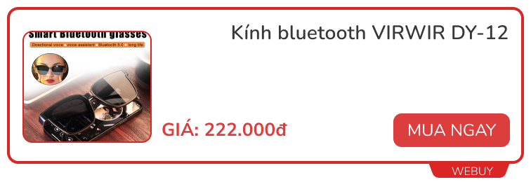Dùng thử kính thông minh hàng Việt giá 1,8 triệu đồng: Tiện hơn tai nghe bluetooth, hỗ trợ 2 ngôn ngữ - Ảnh 12.