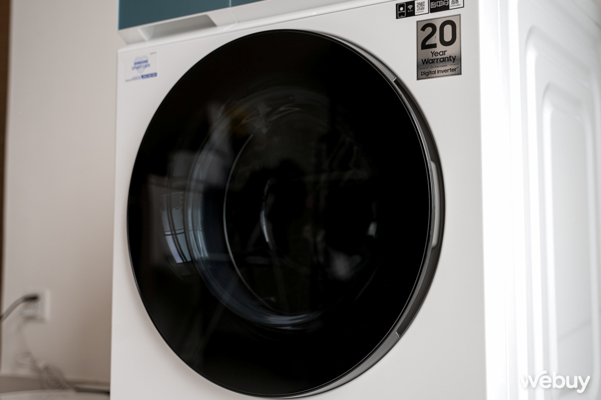 Máy giặt sấy thông minh Samsung Bespoke AI: Tự động đề xuất chế độ, phân tích độ bẩn và nhiều thứ khác - Ảnh 4.
