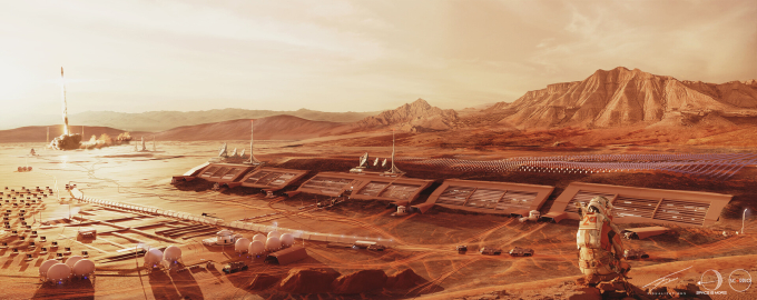 Chương trình mô phỏng cho thấy chỉ cần 22 người dễ tính là có thể duy trì một cộng đồng trên Sao Hỏa - Ảnh 2.
