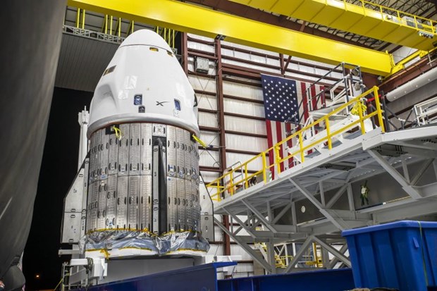 SpaceX đưa phi hành đoàn thứ 7 lên ISS - Ảnh 1.