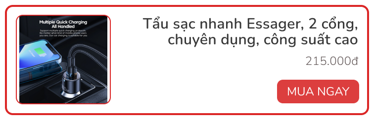 Top 3 đồ dùng không thể thiếu trên ô tô đang có giá tốt, ai cũng cần mua sẵn - Ảnh 2.