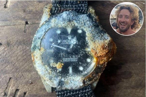 Duyên kỳ ngộ: Hơn 4 năm thất lạc dưới đáy biển, chiếc đồng hồ Rolex giá gần 500 triệu đồng lại quay về với chủ cũ như một định mệnh - Ảnh 1.