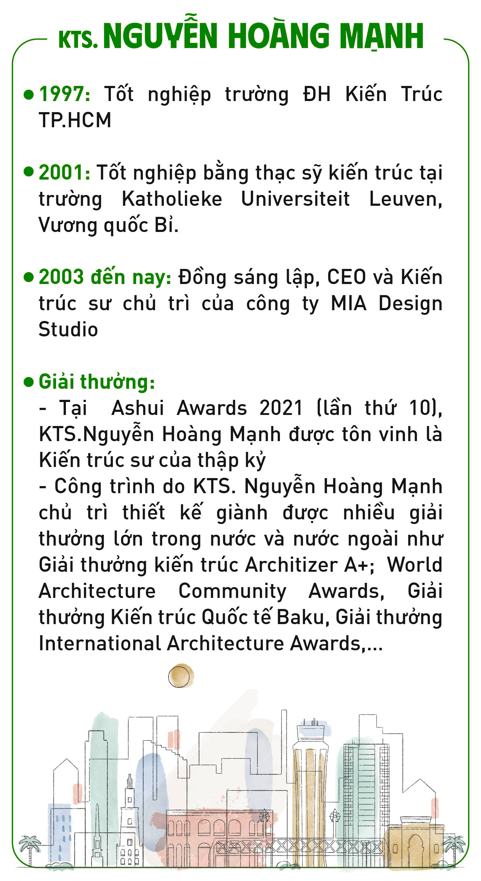 KTS. Nguyễn Hoàng Mạnh: &quot;Khi thiết kế không nghĩ tới giải thưởng, lợi nhuận cũng không còn quá quan trọng&quot; - Ảnh 3.