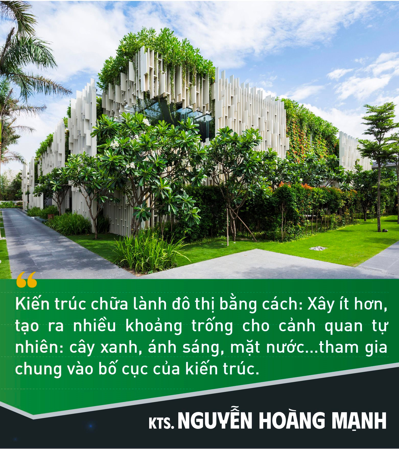 KTS. Nguyễn Hoàng Mạnh: &quot;Khi thiết kế không nghĩ tới giải thưởng, lợi nhuận cũng không còn quá quan trọng&quot; - Ảnh 5.