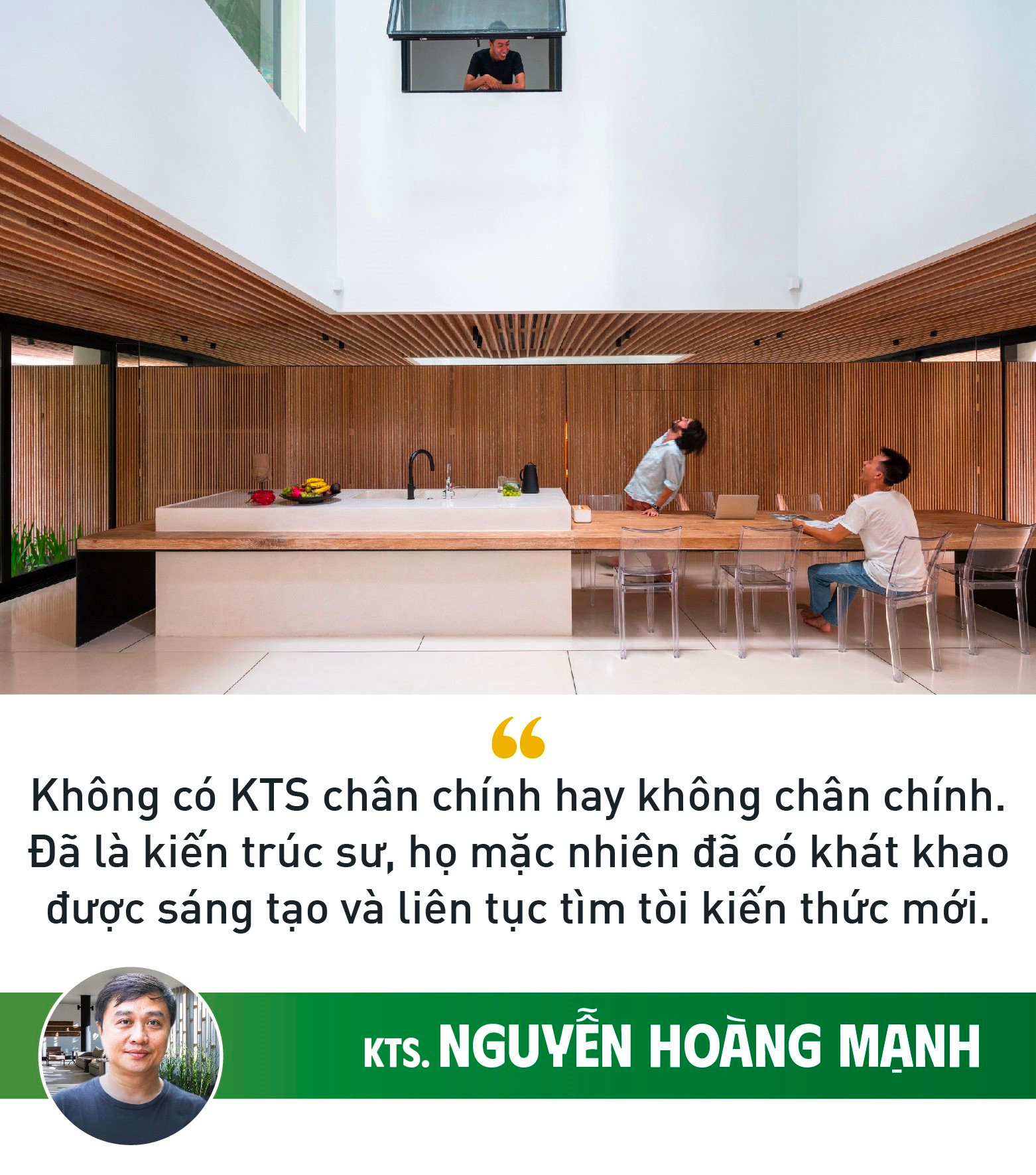 KTS. Nguyễn Hoàng Mạnh: &quot;Khi thiết kế không nghĩ tới giải thưởng, lợi nhuận cũng không còn quá quan trọng&quot; - Ảnh 10.