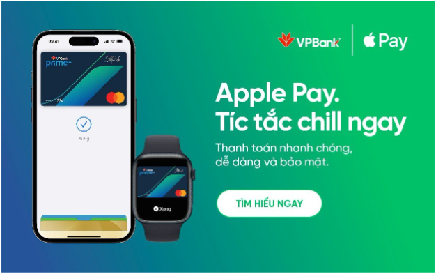 VPBank giới thiệu Apple Pay đến khách hàng - Ảnh 1. VPBank giới thiệu Apple Pay đến khách hàng - Ảnh 1.