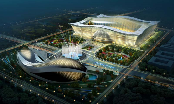 Tòa nhà siêu lớn ở Trung Quốc: To bằng 2 sân bay, bãi biển riêng dài 400 m - Ảnh 3.