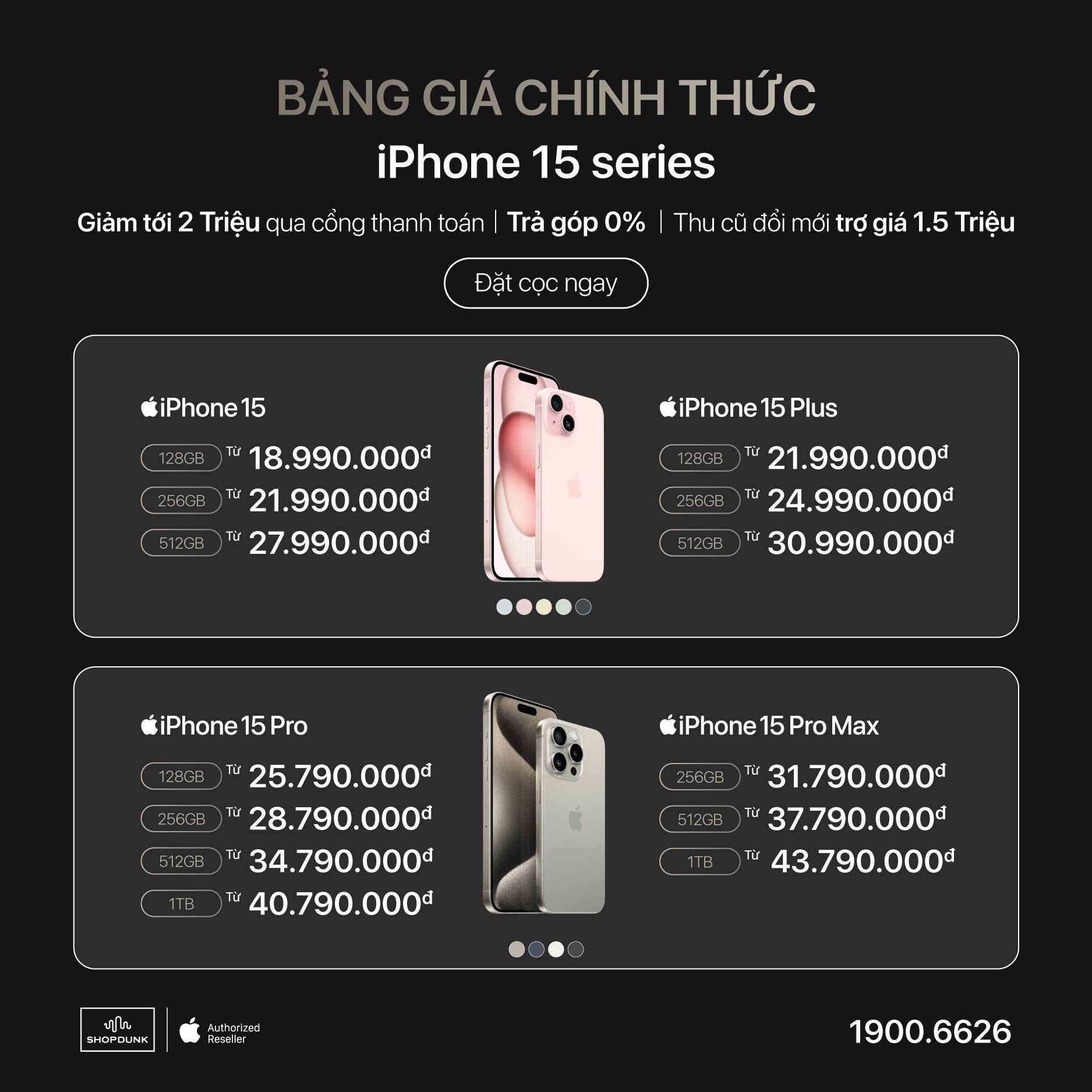 iPhone 15 series chính thức mở đặt trước, các hệ thống bán lẻ tại Việt Nam lại lao vào 'cuộc chiến giá rẻ' - Ảnh 8.