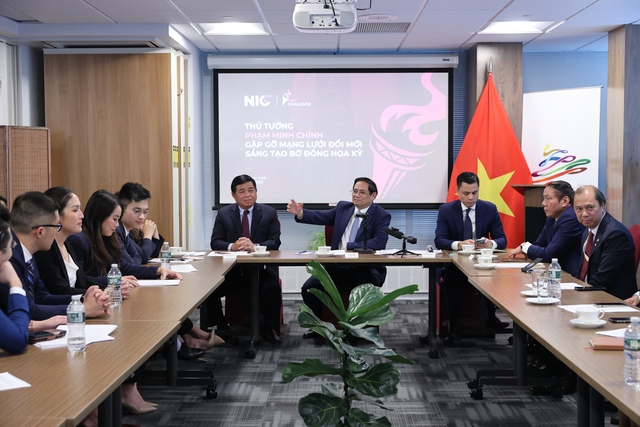 Thủ tướng gặp gỡ Mạng lưới đổi mới sáng tạo Việt Nam tại Hoa Kỳ - Ảnh 2.