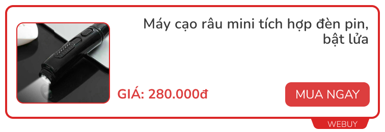 5 kiểu máy cạo râu độc lạ, có loại gắn được cả trên iPhone 15 series, giá từ 109.000đ - Ảnh 4.