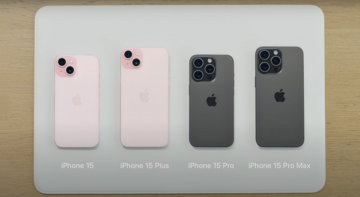 Nhìn vào bức ảnh này: Nếu không đọc chú thích, bạn có phân biệt được từng mẫu iPhone 15 hay không? - Ảnh 3.
