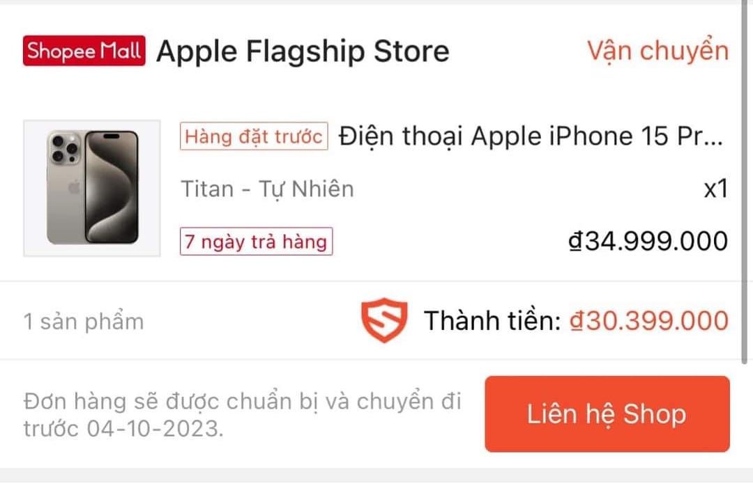 Đây là mức giá rẻ nhất của iPhone 15 Pro Max tại Việt Nam - Ảnh 2.