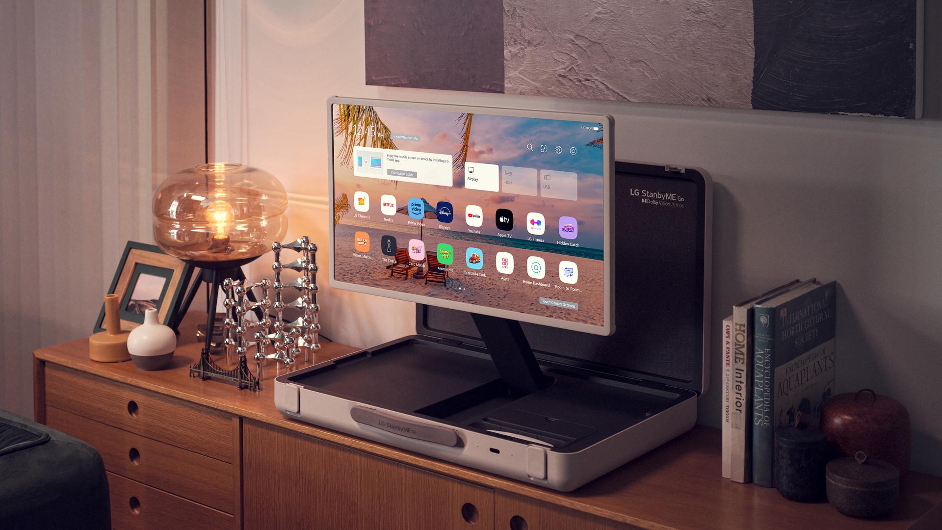 LG ra mắt thiết bị giải trí di động StanbyME Go với hình dáng như chiếc vali - Ảnh 5.