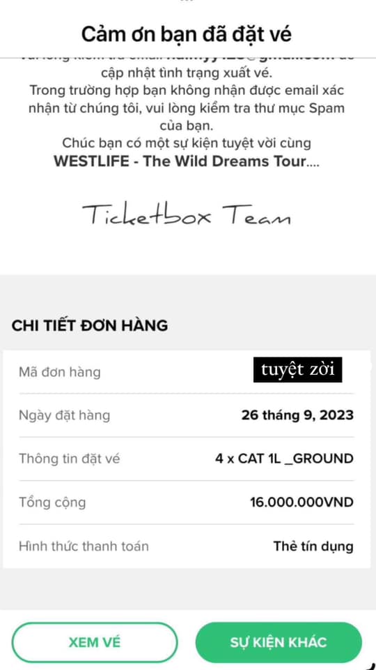 Mở bán vé concert Westlife tại Việt Nam: Web liên tục gặp lỗi nhưng vẫn sold-out toàn bộ khu vực khán đài - Ảnh 6.