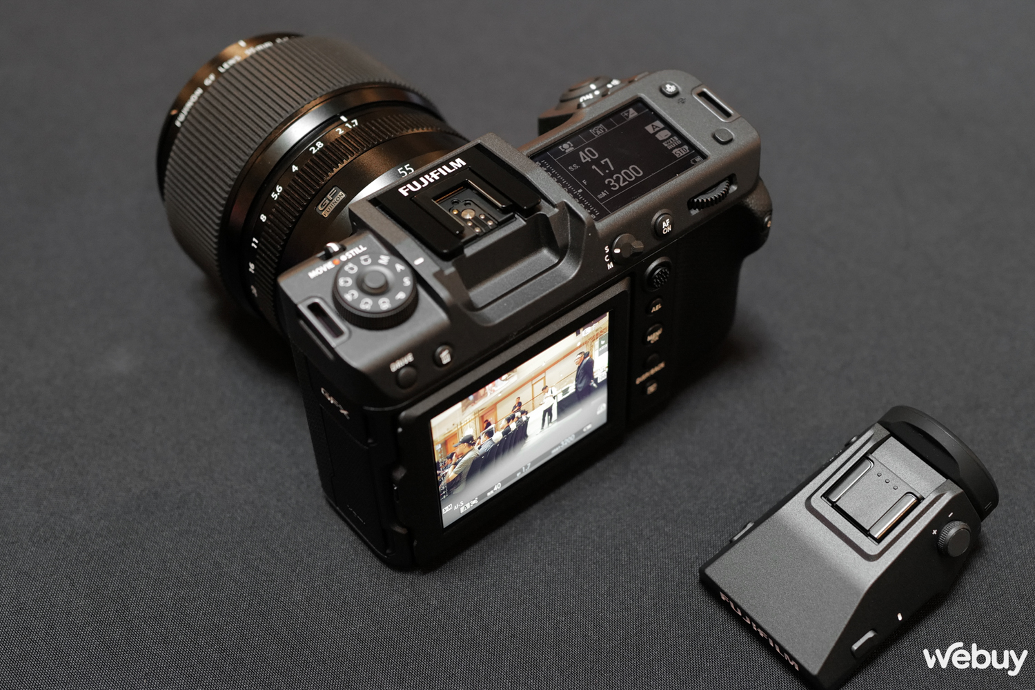 Trên tay máy ảnh Fujifilm GFX100 II: Cảm biến Medium Format 102MP, nâng cấp khả năng lấy nét - Ảnh 6.